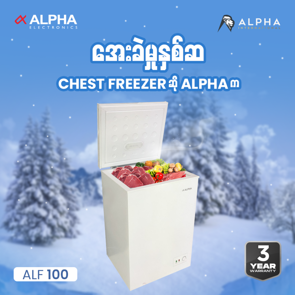 Alpha Freezer (ALF100) - Alpha International Company Limited
